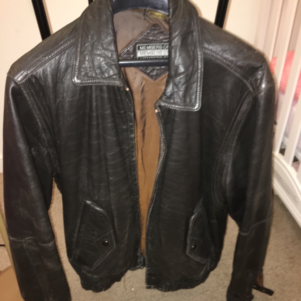 Vintage MEMBERS ONLY Leather Jacket
